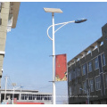 6m 9m 12m Height Tubular Galvanized Decorative Solar Power Energy Round Steel Street Light Pole for Sale